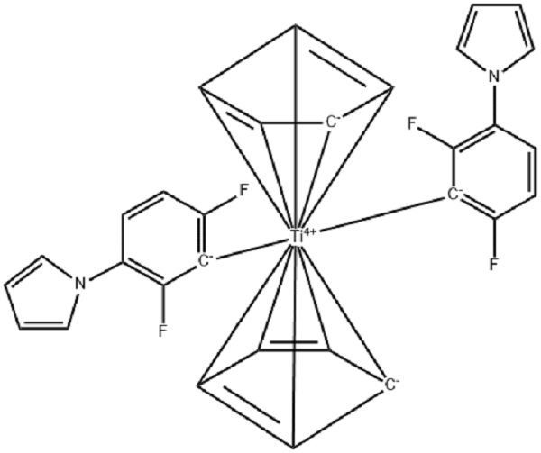 光引发剂784,Titanium, bis(h5-2,4-cyclopentadien-1-yl)bis[2,6-difluoro-3-(1H-pyrrol-1-yl)phenyl]-