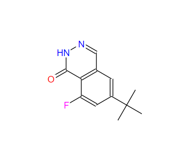 6-(叔丁基)-8-氟-2,3-二氮杂萘-1(2H)酮,6-(tert-Butyl)-8-fluorophthalazin-1(2H)-one