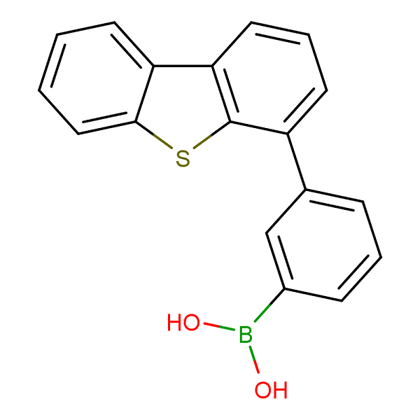 3-(4-二苯并噻吩)-苯硼酸,[3-(Dibenzo[b,d]thiophen-4-yl)phenyl]boronic acid