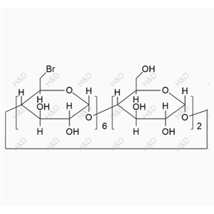 舒更葡糖钠六溴代中间体,Sugammadex sodium hexabromide intermediate