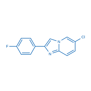 6-Chloro-2-(4-fluorophenyl)imidazo[1,2-a]pyridine