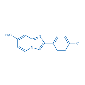 2-(4-氯苯基)-7-甲基咪唑并[1,2-a]吡啶,2-(4-Chlorophenyl)-7-methylimidazo[1,2-a]pyridine