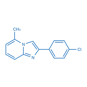 2-(4-Chlorophenyl)-5-methylimidazo[1,2-a]pyridine,2-(4-Chlorophenyl)-5-methylimidazo[1,2-a]pyridine