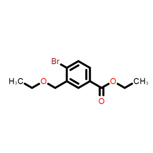 4-溴-3-(乙氧基甲基)苯甲酸乙酯；948349-66-4