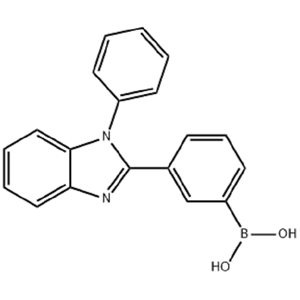 [3-(1-苯基苯并咪唑-2-)苯基]苯硼酸