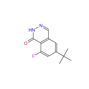 6-(叔丁基)-8-氟-2,3-二氮杂萘-1(2H)酮,6-(tert-Butyl)-8-fluorophthalazin-1(2H)-one