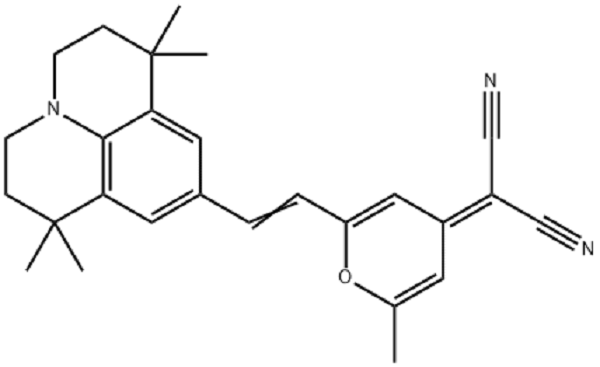 2-[2-甲基-6-[2-(2,3,6,7-四氢-1,1,7,7-四甲基-1H,5H-苯并[ij]喹嗪-9-基)乙烯基]-4H-吡喃-4-亚基]丙二腈,4-(Dicyanomethylene)-2-methyl-6-(1,1,7,7-tetramethyljulolidyl-9-enyl)-4H-pyran