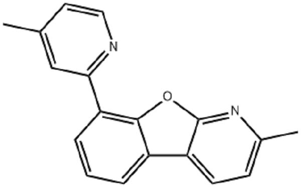 8-[4-甲基-2-吡啶基]-2-甲基苯并呋喃[2,3-B]吡啶,2-methyl-8-(4-methylpyridin-2-yl)benzofuro[2,3-b]pyridine