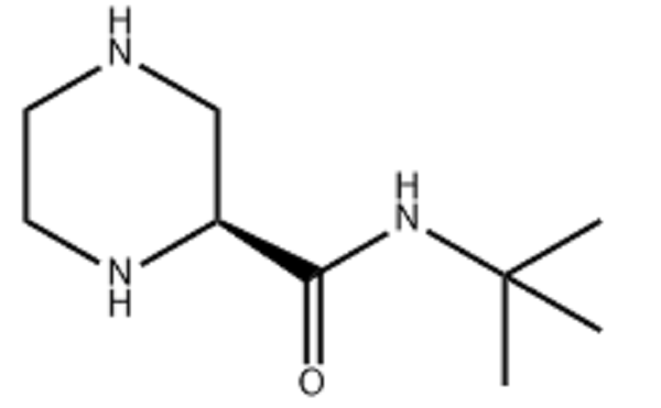 (S)-(-)-2-叔丁基-2-哌嗪甲酰胺,(S)-(-)-2-T-BUTYL-2-PIPERAZINECARBOXAMIDE