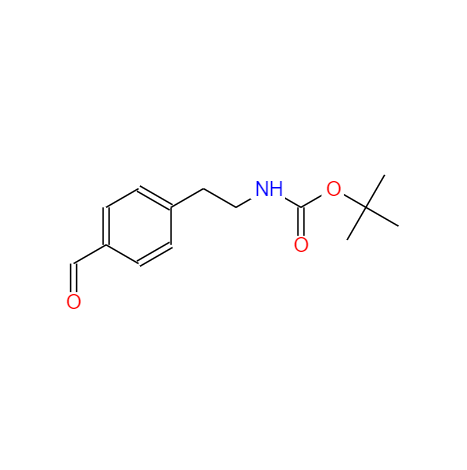 4-甲酰基苯乙基氨基甲酸叔丁酯,tert-Butyl 4-formylphenethylcarbamate