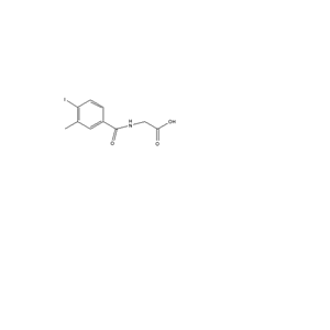 Glycine, N-(4-iodo-3-methylbenzoyl)-,N-(4-iodo-3-methylbenzoyl)-Glycine