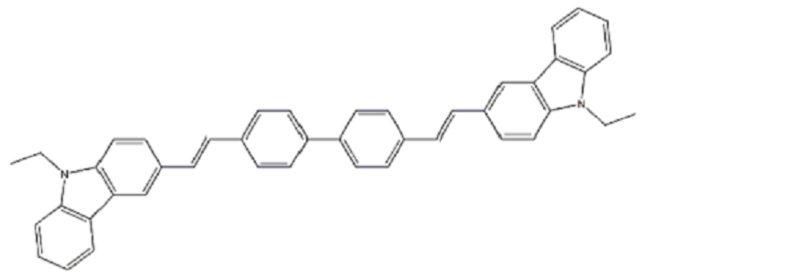4,4'-双(9-乙基-3-咔唑乙烯基)-1,1'-联苯,4,4'-Bis(9-ethyl-3-carbazovinylene)-1,1'-biphenyl