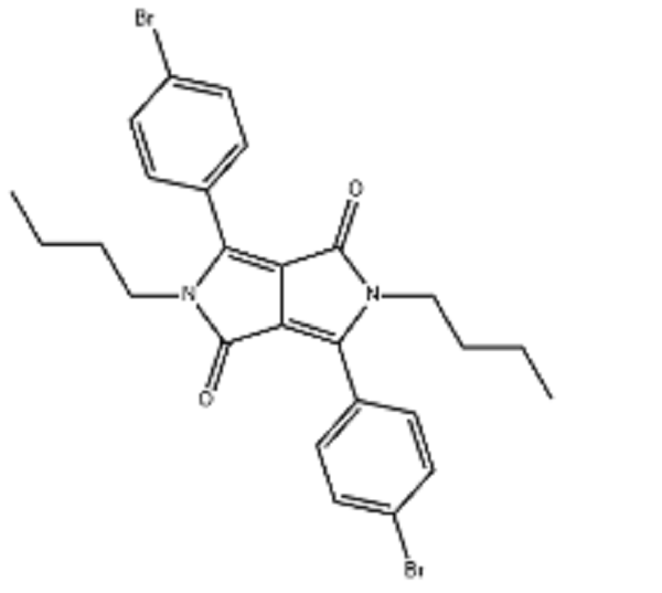 3,6-二(4-溴苯)-2,5-二丁基-2,5-二羟基-吡咯[3,4-c] 吡咯-1,4-二酮,3,?6-?bis(4-?bromophenyl)?-?2,?5-?dibutyl-?2,?5-?dihydro-Pyrrolo[3,?4-?c]?pyrrole-?1,?4-?dione