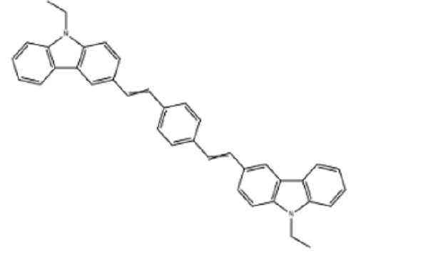 3,3'-(1,4-苯基二-2,1-乙烯基)二(9-乙基-9H-咔唑),3,3'-(1,4-Phenylenedi-2,1-ethenediyl)bis(9-ethyl-9H-carbazole)