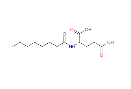 N-辛酸-L-谷氨酸,N-octanoyl L-glutamic acid