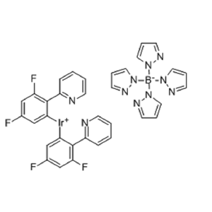 (OC-6-33)-双[3,5-二氟-2-(2-吡啶基-Kn)苯基-Kc][四(1H-吡唑基-Kn1)硼酸(1-)-Kn2,Kn2']-铱