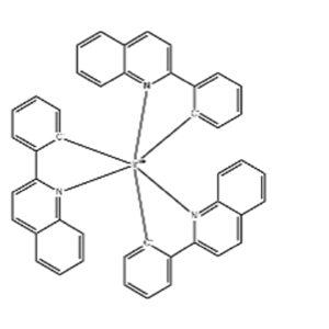 (OC-6-22)-三[2-(2-喹啉基)苯基]铱,Tris(2-phenylquinoline)iridium(III) IR(2-PHQ)3