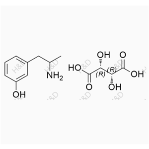 重酒石酸间羟胺杂质48(酒石酸盐),Metaraminol bitartrate Impurity 4(Tartrate)
