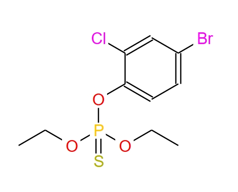 O,O-二乙基-O-(2-氯-4-溴苯基)硫代磷酸酯,O.O-diethyl-O-(2-chloro-4-bromophenyl)thiophosphate