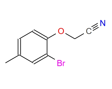 2-(2-溴-4-甲基苯氧基)乙腈,(2-Bromo-4-methylphenoxy)