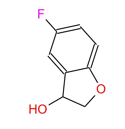 5-氟-2,3-二氢-3-苯并呋喃酚,5-fluoro-2,3-dihydrobenzofuran-3-ol