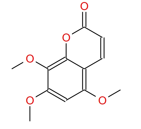 5,7,8-三甲氧基香豆素,5,7,8-Trimethoxycoumarin