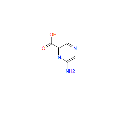 2-氨基吡嗪-6-羧酸,Pyrazinecarboxylic acid, 6-amino- (9CI)