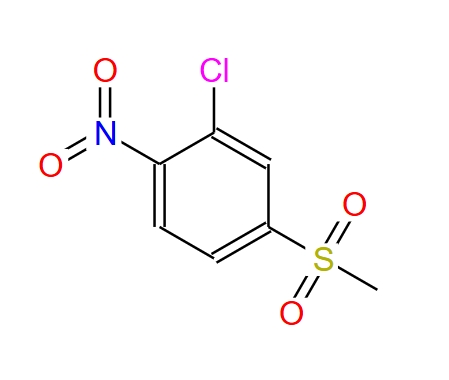 2-氯-4-(甲基磺酰基)-1-硝基苯,2-Chloro-4-methylsulfonyl-1-nitrobenzene