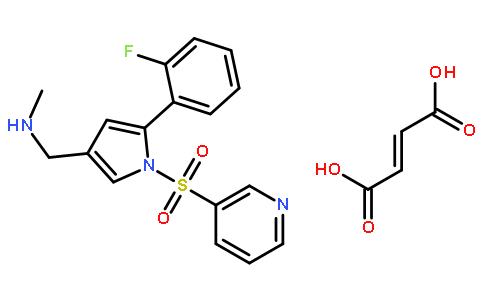 富马酸沃诺拉赞,Vonoprazan fumarate