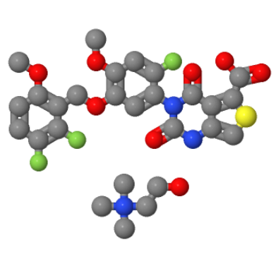 林扎戈利膽堿,Linzagolix choline