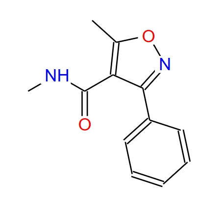 N,5-二甲基-3-苯基-異噁唑-4-羧酰胺,N,5-DIMETHYL-3-PHENYLISOXAZOLE-4-CARBOXAMIDE)