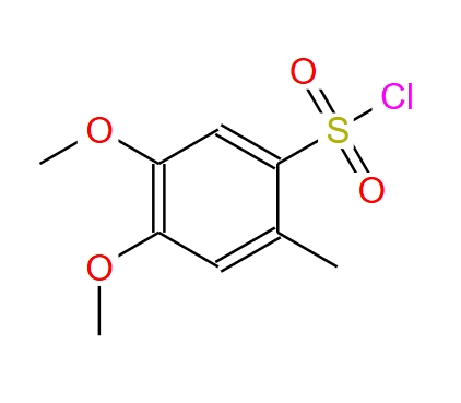 4,5-二甲氧基-2-甲基苯-1-磺酰氯化,4,5-dimethoxy-2-methylbenzene-1-sulfonyl chloride