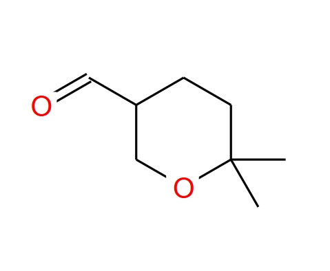 6,6-二甲基-四氫-吡喃-3-甲醛,6,6-dimethyltetrahydro-2H-pyran-3-carbaldehyde