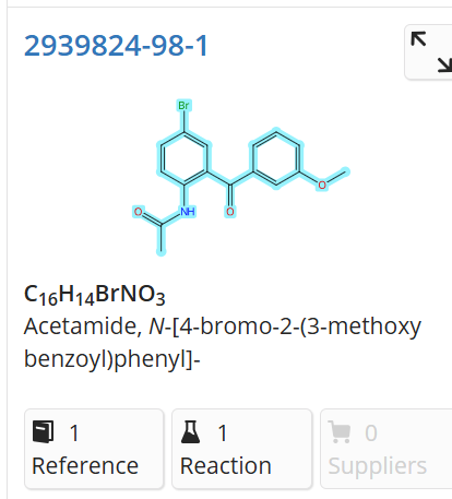 N-乙?；?4-溴-3-間甲氧基苯甲?；桨?Acetamide, N-[4-bromo-2-(3-methoxybenzoyl)phenyl].