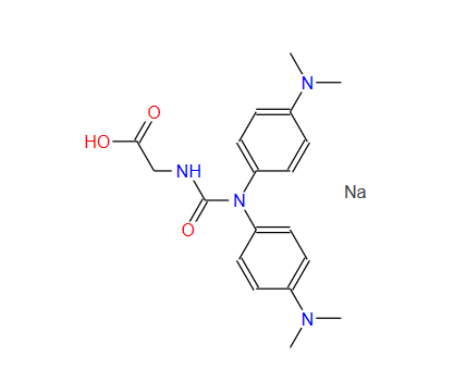 N-(羧甲基氨基羰基)-4,4’-双(二甲氨基)二苯胺钠盐,sodiuM 2-(3,3-bis(4-(diMethylaMino)phenyl)ureido)acetate