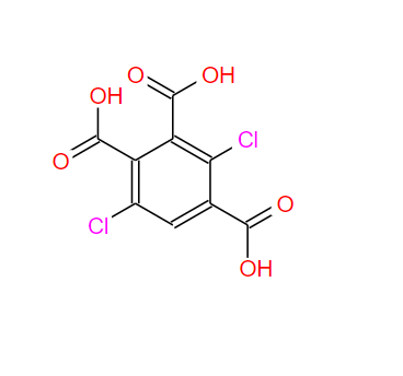 2,5-二氯-1,3,4-苯三甲酸,3,6-dichlorobenzene-1,2,4-tricarboxylic acid