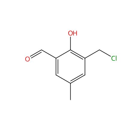 3-(氯甲基)-2-羟基-5-甲基苯甲醛,3-(Chloromethyl)-2-hydroxy-5-methylbenzaldehyde