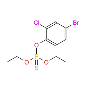 O,O-二乙基-O-(2-氯-4-溴苯基)硫代磷酸酯