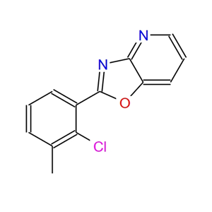 2-(2-氯-3-甲基苯基)惡唑并[4,5-B]吡啶