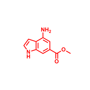 4-氨基-6-吲哚甲酸甲酯,Methyl 4-Aminoindole-6-carboxylate