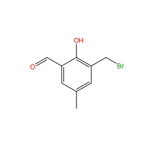 3-(溴甲基)-2-羟基-5-甲基苯甲醛,3-(Bromomethyl)-2-hydroxy-5-methylbenzaldehyde
