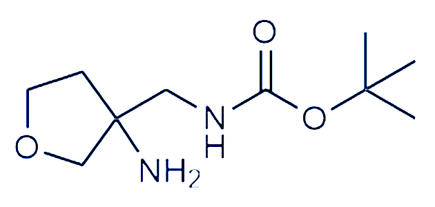 N-[(3-氨基氧杂环戊-3-基)甲基]氨基甲酸叔丁酯,tert-Butyl N-[(3-aminooxolan-3-yl)methyl]carbamate