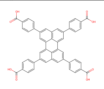 4,4',4'',4'''-(苝-2,5,8,11-四基)四苯甲酸,Benzoic acid, 4,4',4'',4'''-(2,5,8,11-perylenetetrayl)tetrakis-