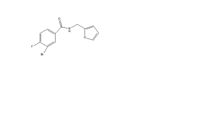 3-Bromo-4-fluoro-N-(furan-2-ylmethyl)benzamide