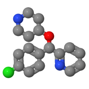 2-[(4-氯苯基)(4-哌啶基氧基)甲基]吡啶,2-[(4-Chlorophenyl)(4-piperidinyloxy)methyl]pyridine
