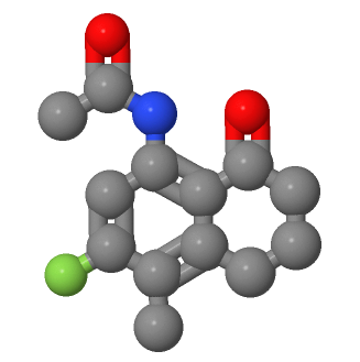 N-(3-氟-4-甲基-8-氧代-5,6,7,8-四氢-1-萘基)乙酰胺,N-(3-Fluoro-4-methyl-8-oxo-5,6,7,8-tetrahydro-1-naphthyl)acetamide