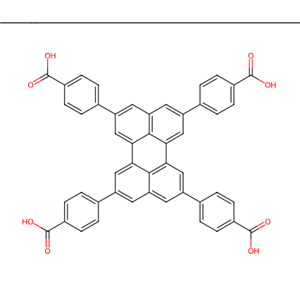 Benzoic acid, 4,4',4'',4'''-(2,5,8,11-perylenetetrayl)tetrakis- 