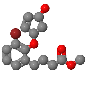 3-溴-2-[(4-羥基-2-環(huán)戊烯-1-基)氧]-苯丁酸甲酯；1826899-48-2