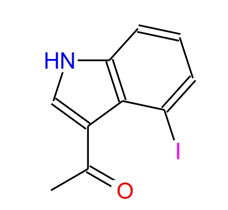 1-(4-碘-1H-吲哚-3-基)乙烷-1-酮,1-(4-IODO-1H-INDOL-3-YL)-ETHANONE