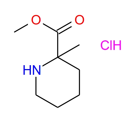 2-甲基哌啶-2-甲酸盐酸盐甲基,Methyl 2-methylpiperidine-2-carboxylate hydrochloride